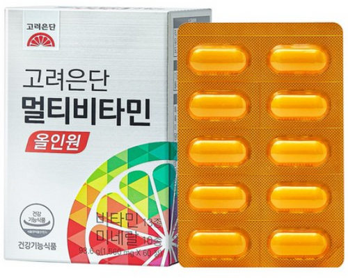 Korea Eundan Мультивитамины (2 месяца, 60 таблеток)