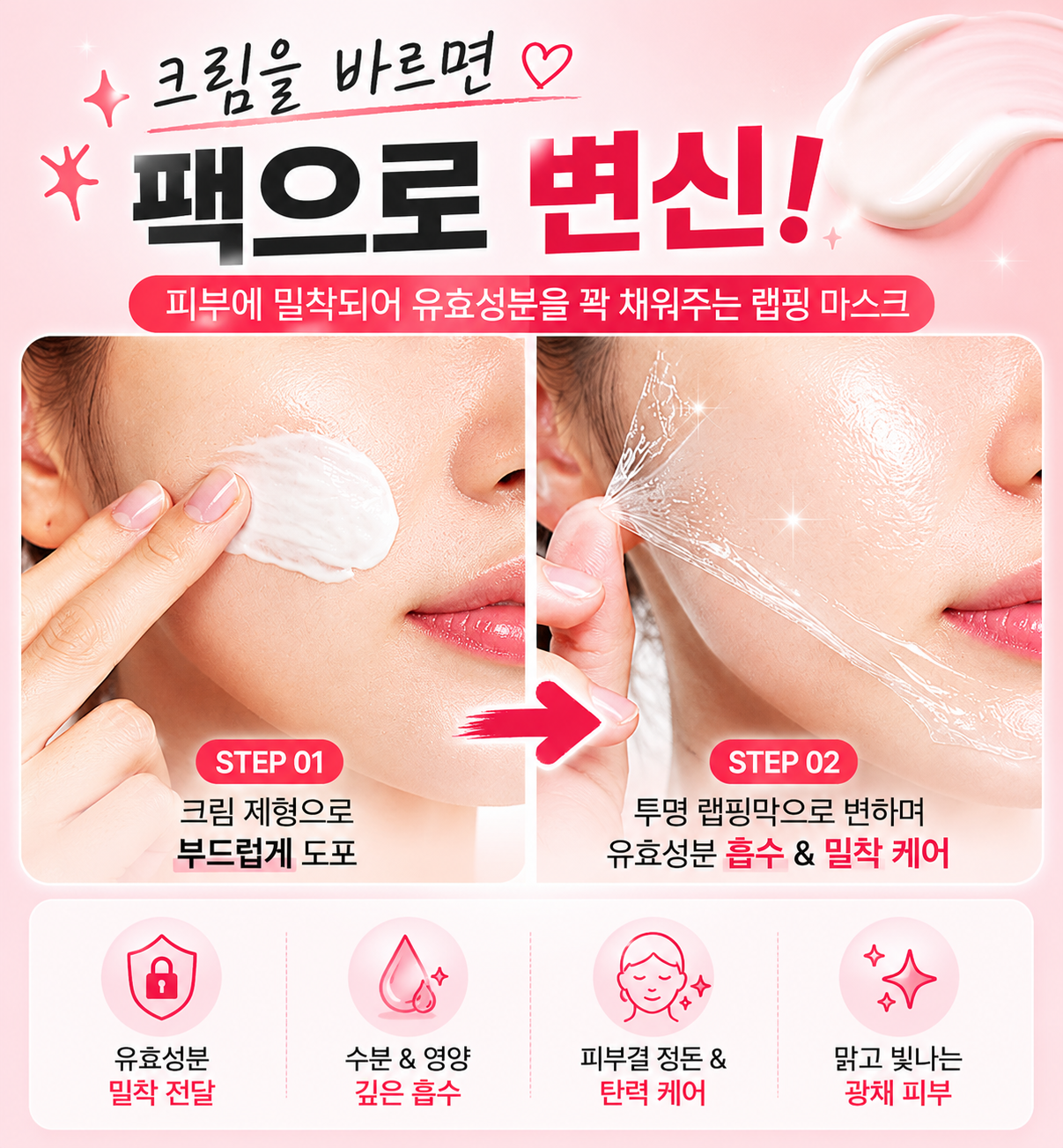 🇰🇷 Retinol PDRN Wrapping Mask – Made in Korea