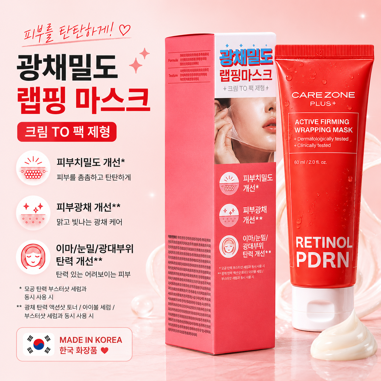 🇰🇷 Retinol PDRN Wrapping Mask – Made in Korea